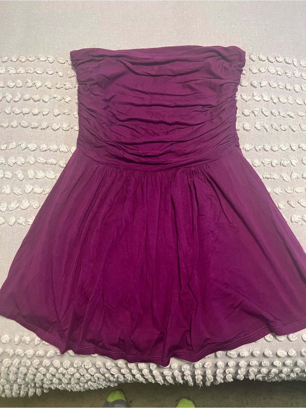 Strapless top from Francesca‘s
